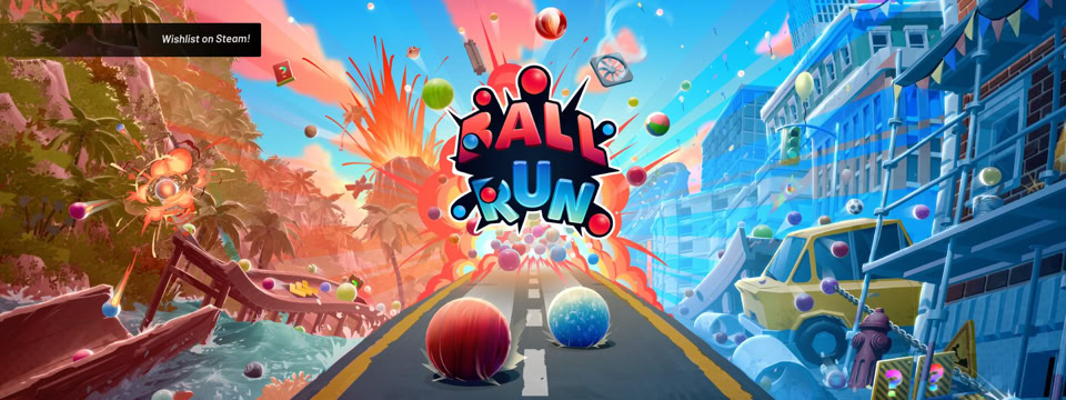 Ballrun artwork. Text displayed: Coming on Spring 2026